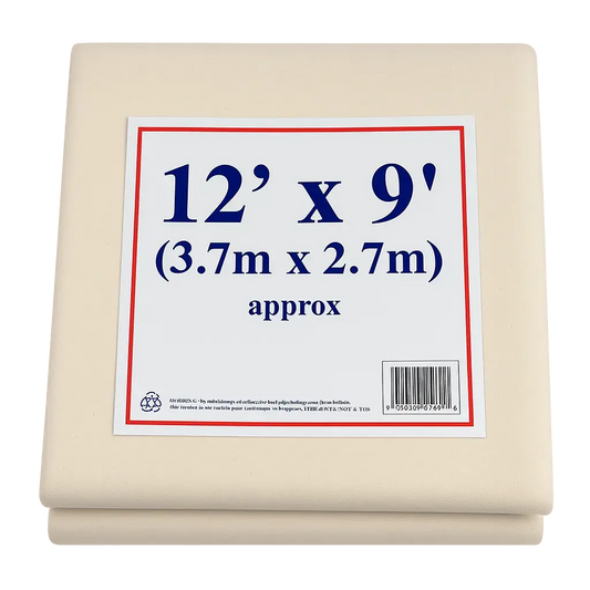 Canvas Dust Sheet: 12' x 9'