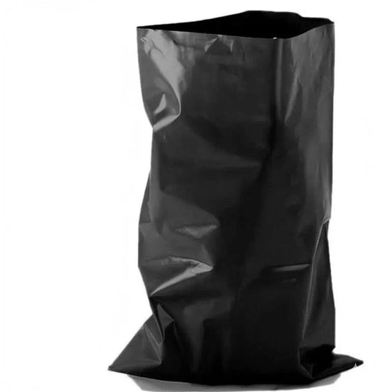 Heavy Duty Plastic Rubble Sacks - Black - JMS Bridge