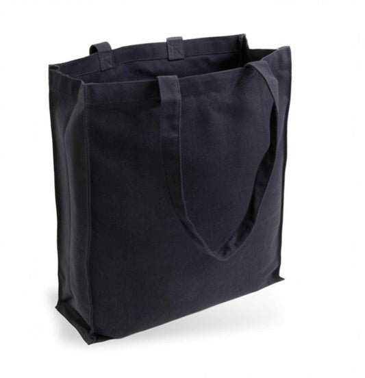 Canvas Tote Bags - Black - JMS Bridge