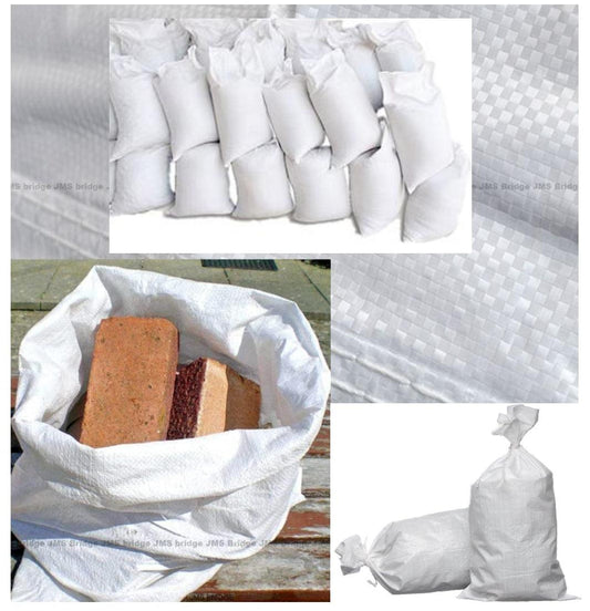 Woven Rubble Sacks – 55cm x 85cm - JMS Bridge