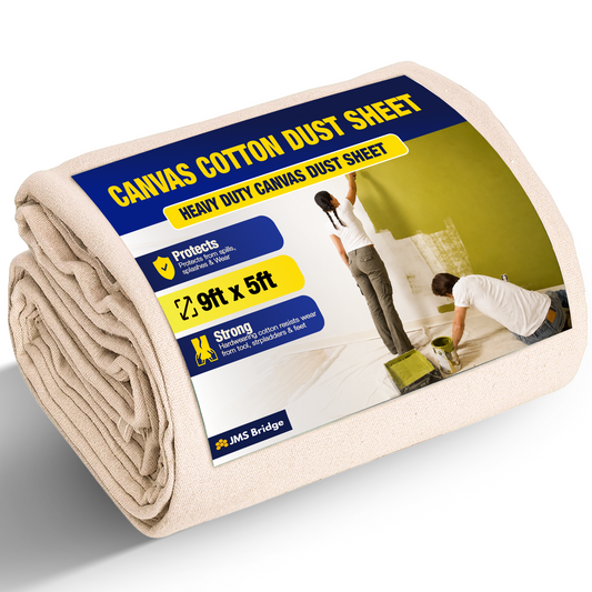 Canvas Dust Sheet 9ft x 5ft