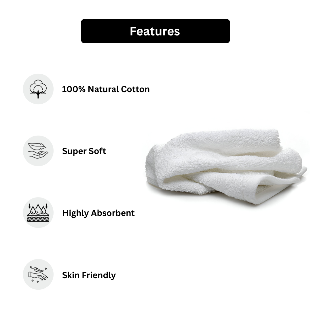 10 Piece White Towel Bale Set