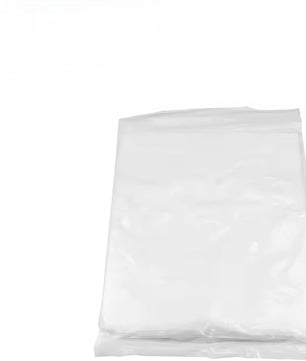 Plastic Dust Sheets Pack of 6 - Extra Large Heavy Duty Clear Polythene Sheeting (12ft x 9ft) for Painting, Decorating, and Garden Use