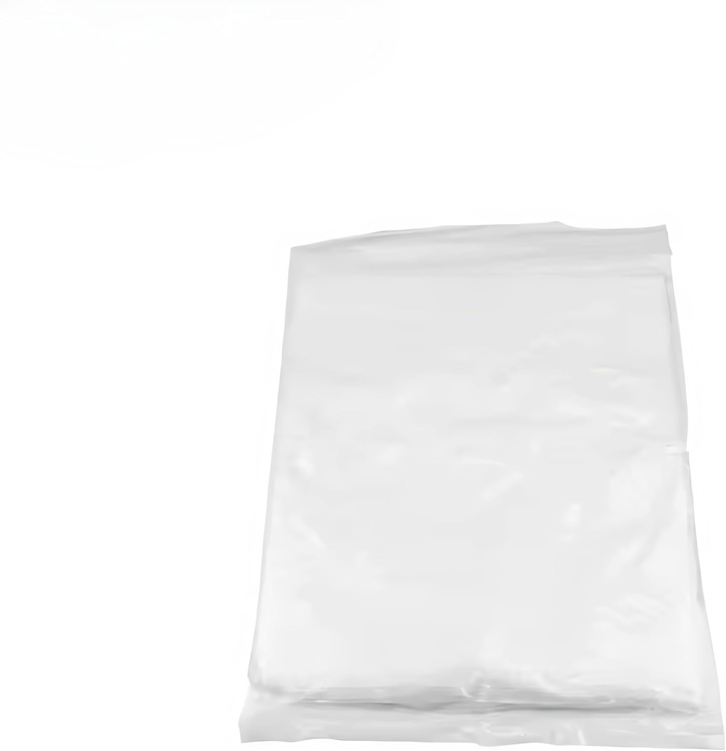 Plastic Dust Sheets Pack of 6 - Extra Large Heavy Duty Clear Polythene Sheeting (12ft x 9ft) for Painting, Decorating, and Garden Use