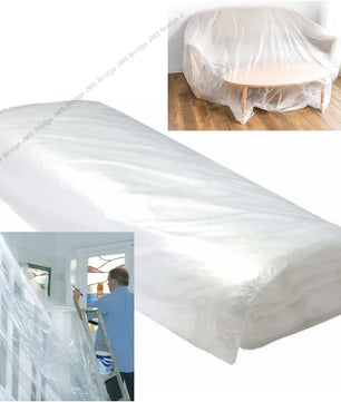 Polythene Sheeting, Dust Sheets for Decorating, Plastic Sheet, Water Proof Roll. Size: 2m x 50m.. Plastic. Ideal for Painting, Decorating, Furniture & Flooring. Dust & Water Proof (1xPDS250)