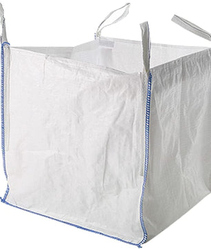 10 x FIBC Bulk Bags 1 Tonne Heavy Duty – Industrial Builder Bags for Garden Waste, Rubble, Sand, Gravel & Storage – Jumbo Sack Made from Strong Woven Polypropylene