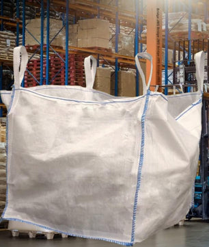 10 x FIBC Bulk Bags 1 Tonne Heavy Duty – Industrial Builder Bags for Garden Waste, Rubble, Sand, Gravel & Storage – Jumbo Sack Made from Strong Woven Polypropylene