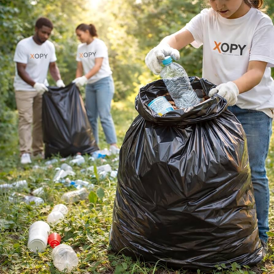 Heavy Duty Garbage Bin Bags