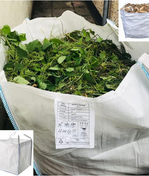 10 x FIBC Bulk Bags 1 Tonne Heavy Duty – Industrial Builder Bags for Garden Waste, Rubble, Sand, Gravel & Storage – Jumbo Sack Made from Strong Woven Polypropylene