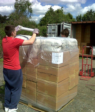 JMS Bridge 10 x Eco-Friendly Premium Natural Cotton Shopping Tote Bags - Plain Design, Perfect for Decorating and Printing