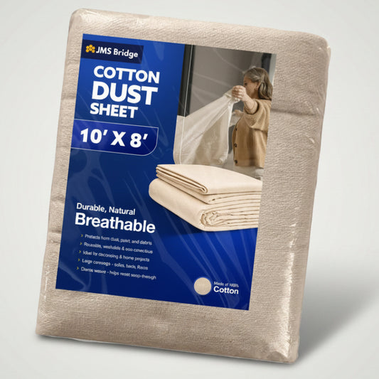 Cotton Dust Sheet - 10' x 8'
