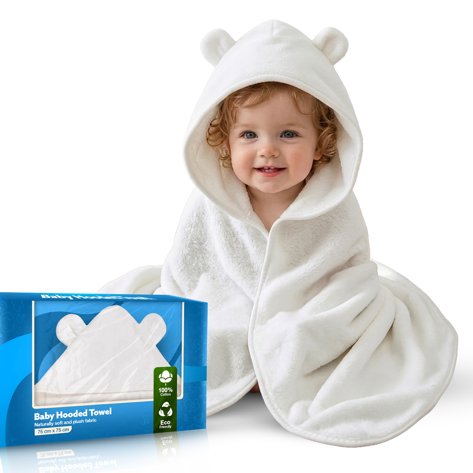 Baby Hooded Towels with Ears