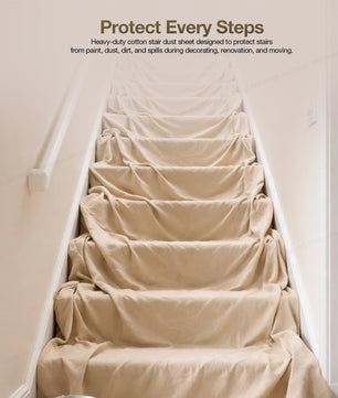 Cotton Stair Dust Sheets