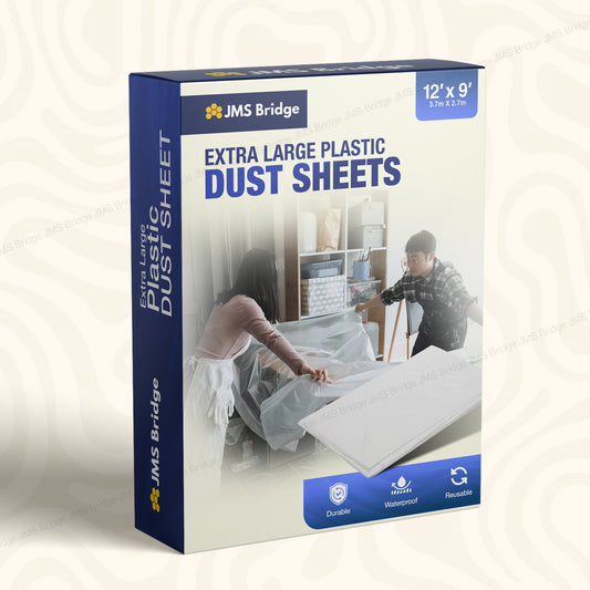 Plastic Dust Sheets: 12' x 9'