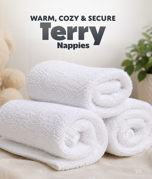 Terry Nappies 24