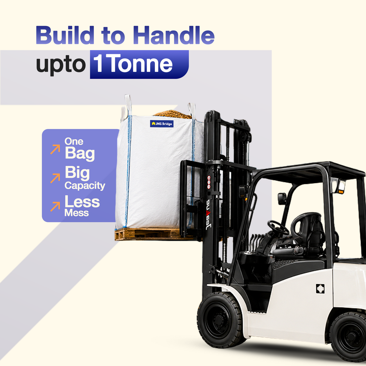 1 Tonne Bulk Bag – 1000kg Heavy Duty Builders Bag