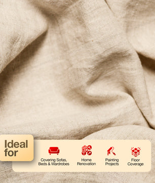 Canvas Dust Sheet: 12' x 9'