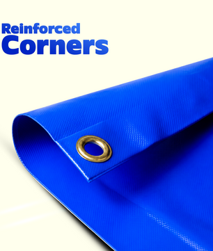 Heavy Duty Waterproof Tarps | UV & Rot-Proof | Reinforced Eyelets