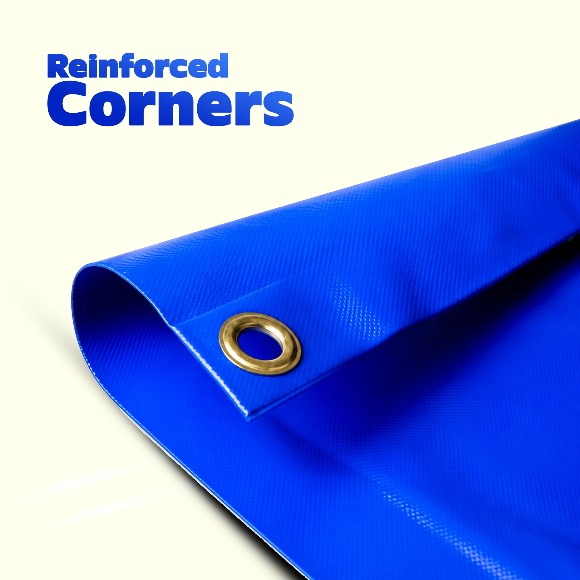 Heavy Duty Waterproof Tarps | UV & Rot-Proof | Reinforced Eyelets