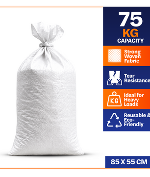 Woven Rubble Sacks – 55cm x 85cm