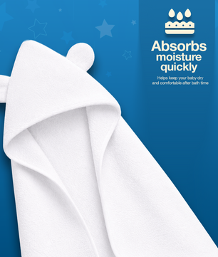 Baby Hooded Towels with Ears