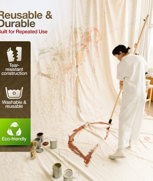 Cotton Dust Sheet - 10' x 8'