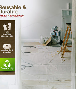 Canvas Dust Sheet: 12' x 9'