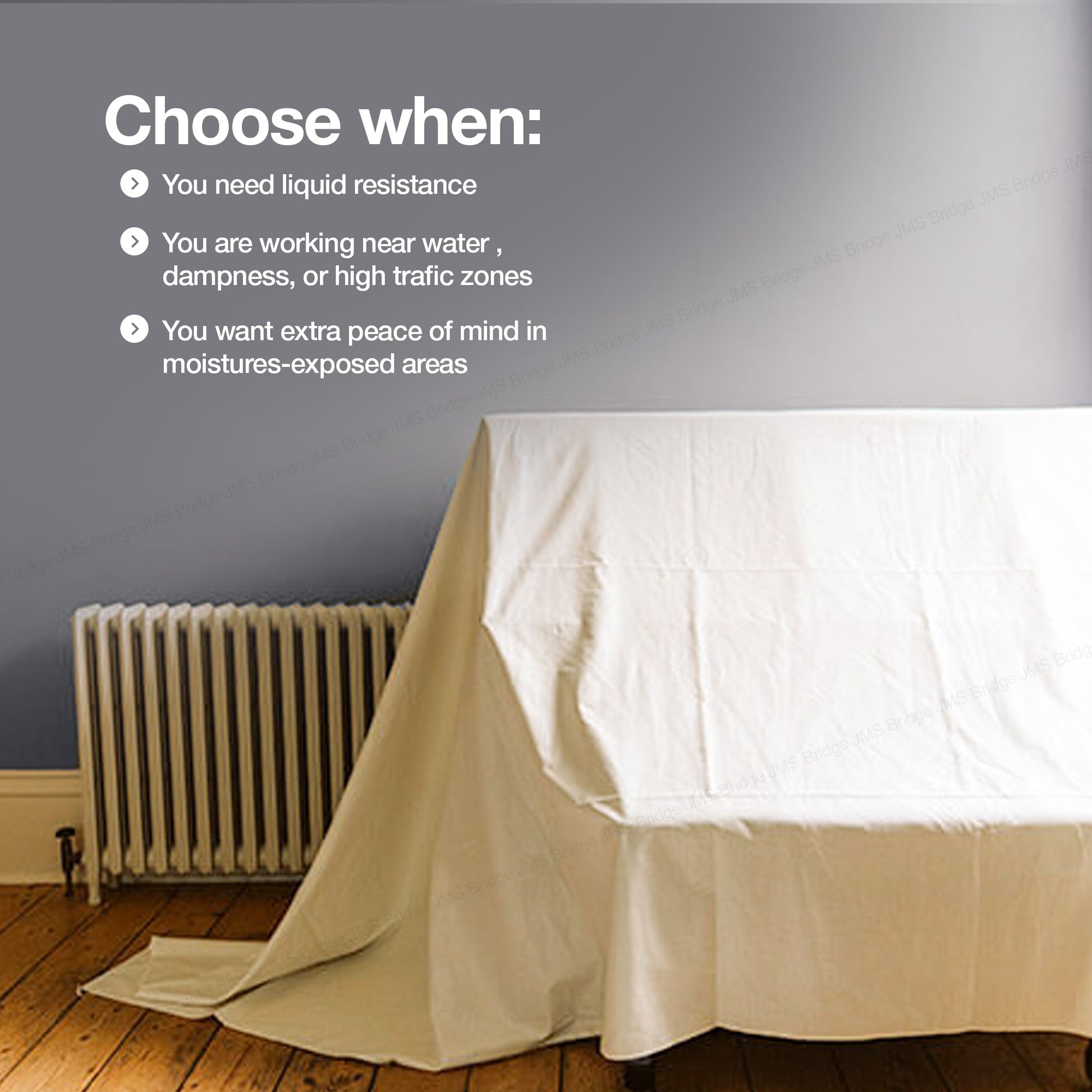 Laminated Cotton Dust Sheets