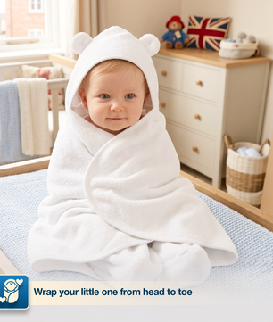 Baby Hooded Towels with Ears