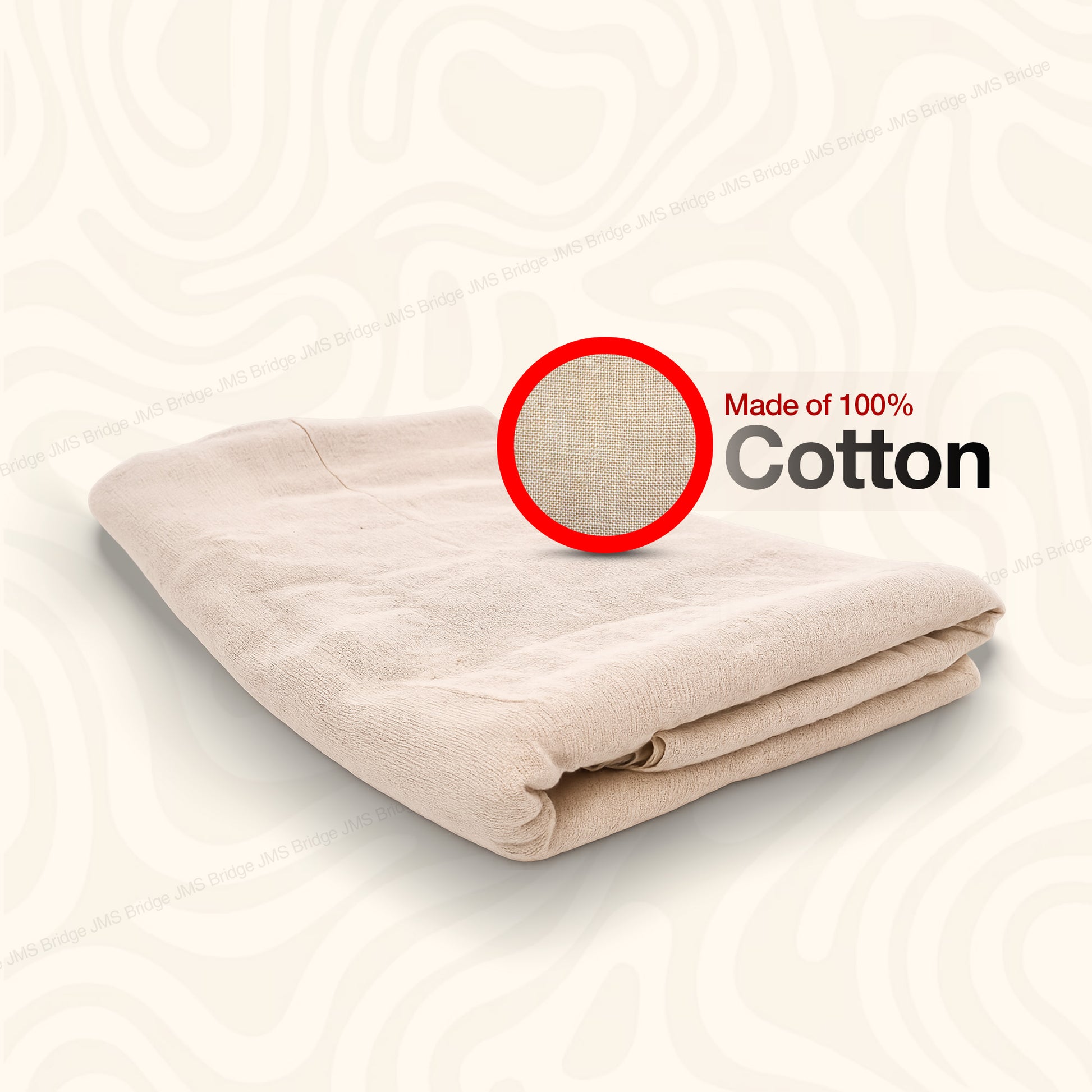 Cotton Dust Sheets: 12' x 12'