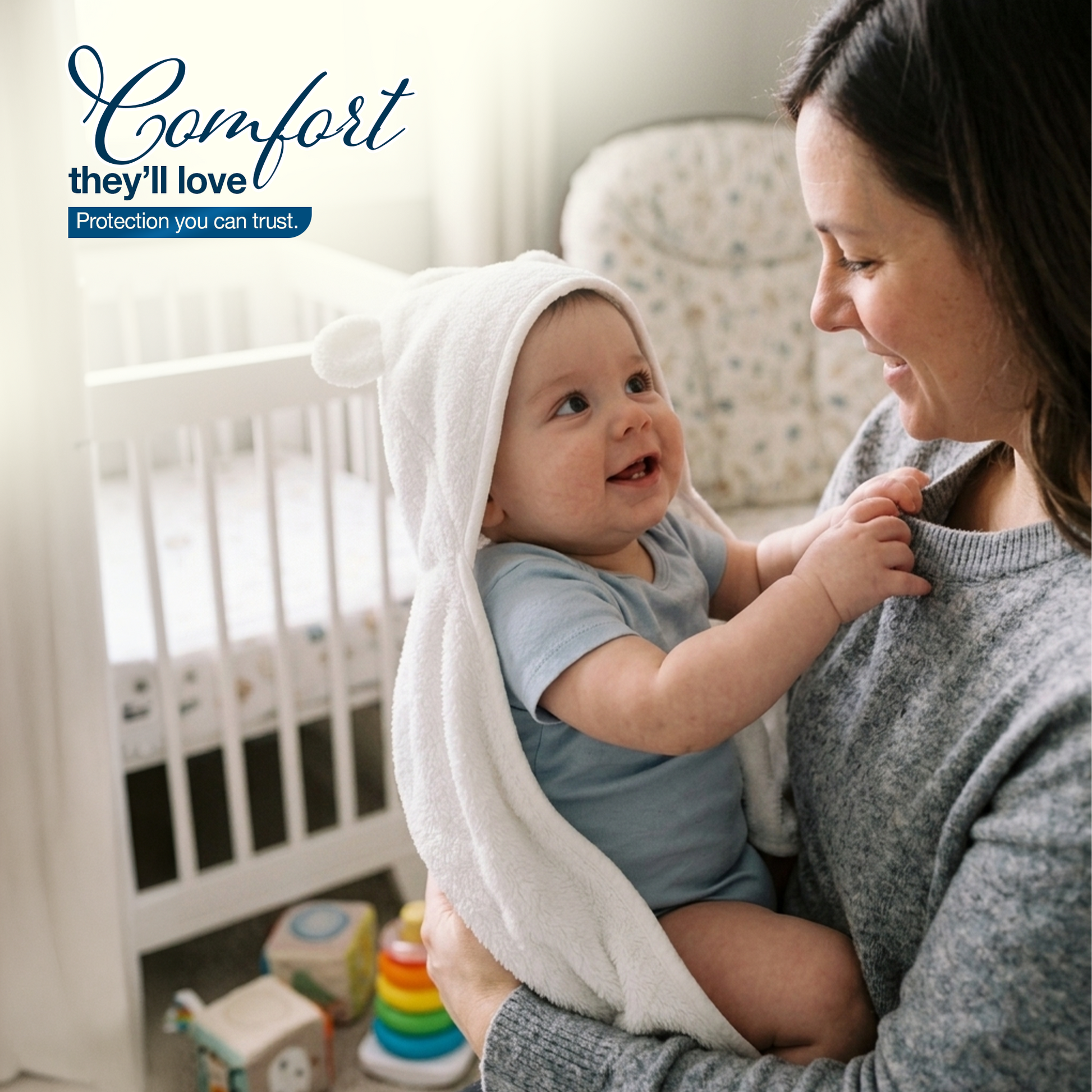 Baby Hooded Towels with Ears