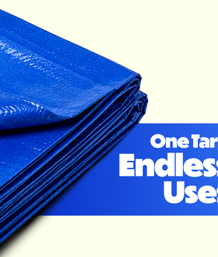 Heavy Duty Waterproof Tarps | UV & Rot-Proof | Reinforced Eyelets