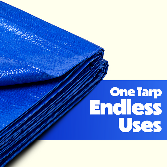 Heavy Duty Waterproof Tarps | UV & Rot-Proof | Reinforced Eyelets