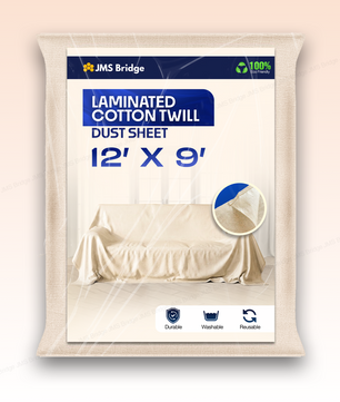Heavy Duty Dust Sheets: 12' x 9'