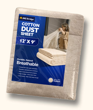Heavy Duty Dust Sheets: 12' x 9'