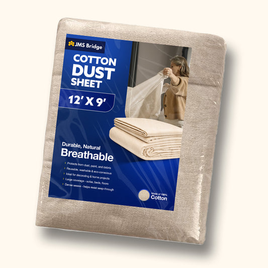 Heavy Duty Dust Sheets: 12' x 9'