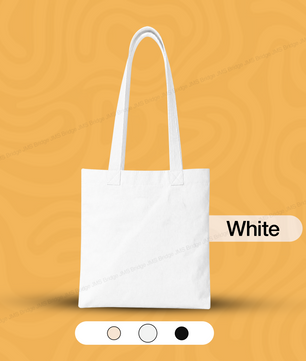 Cotton Tote Bags | Black, Natural & White | Reusable Shopping Bags