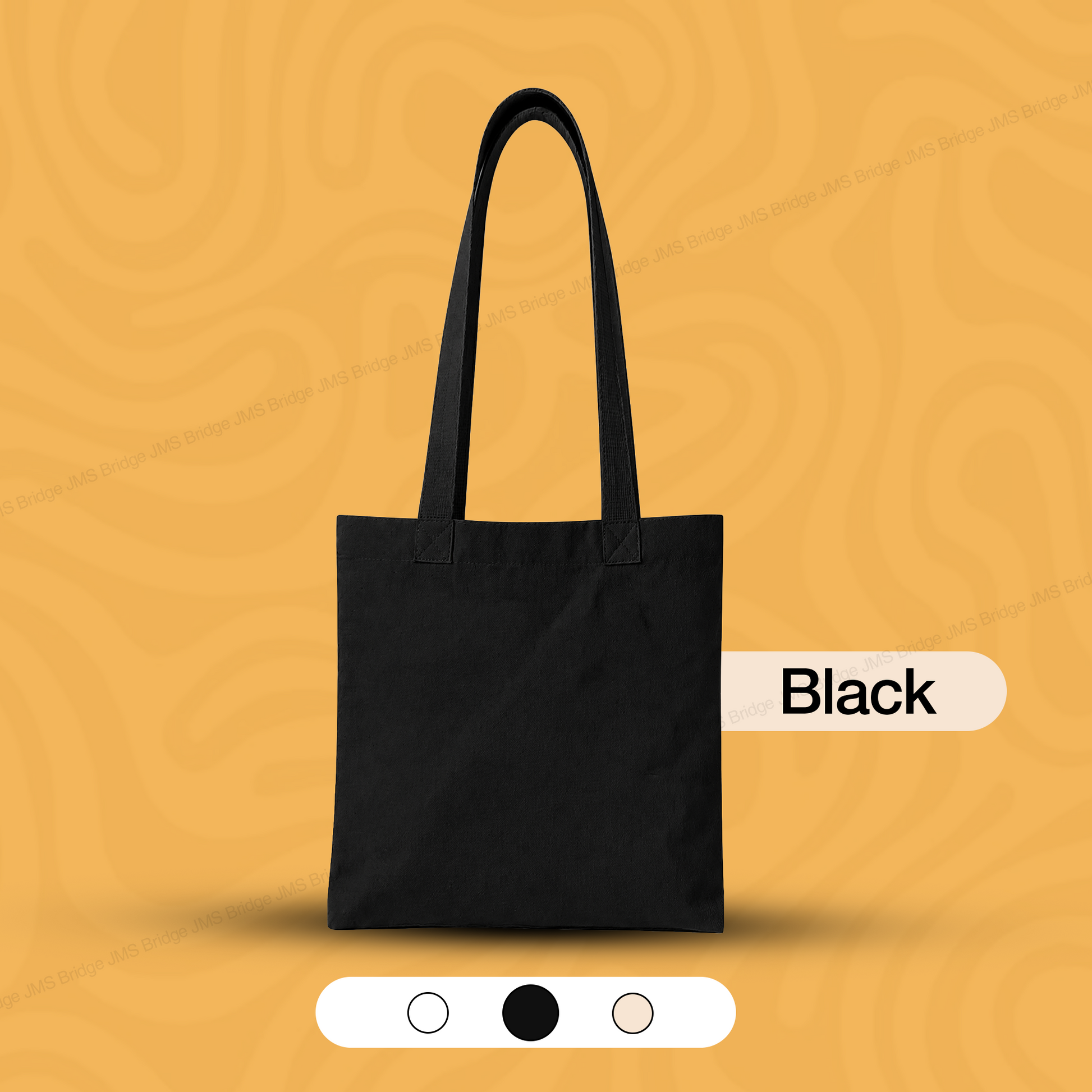 Cotton Tote Bags | Black, Natural & White | Reusable Shopping Bags
