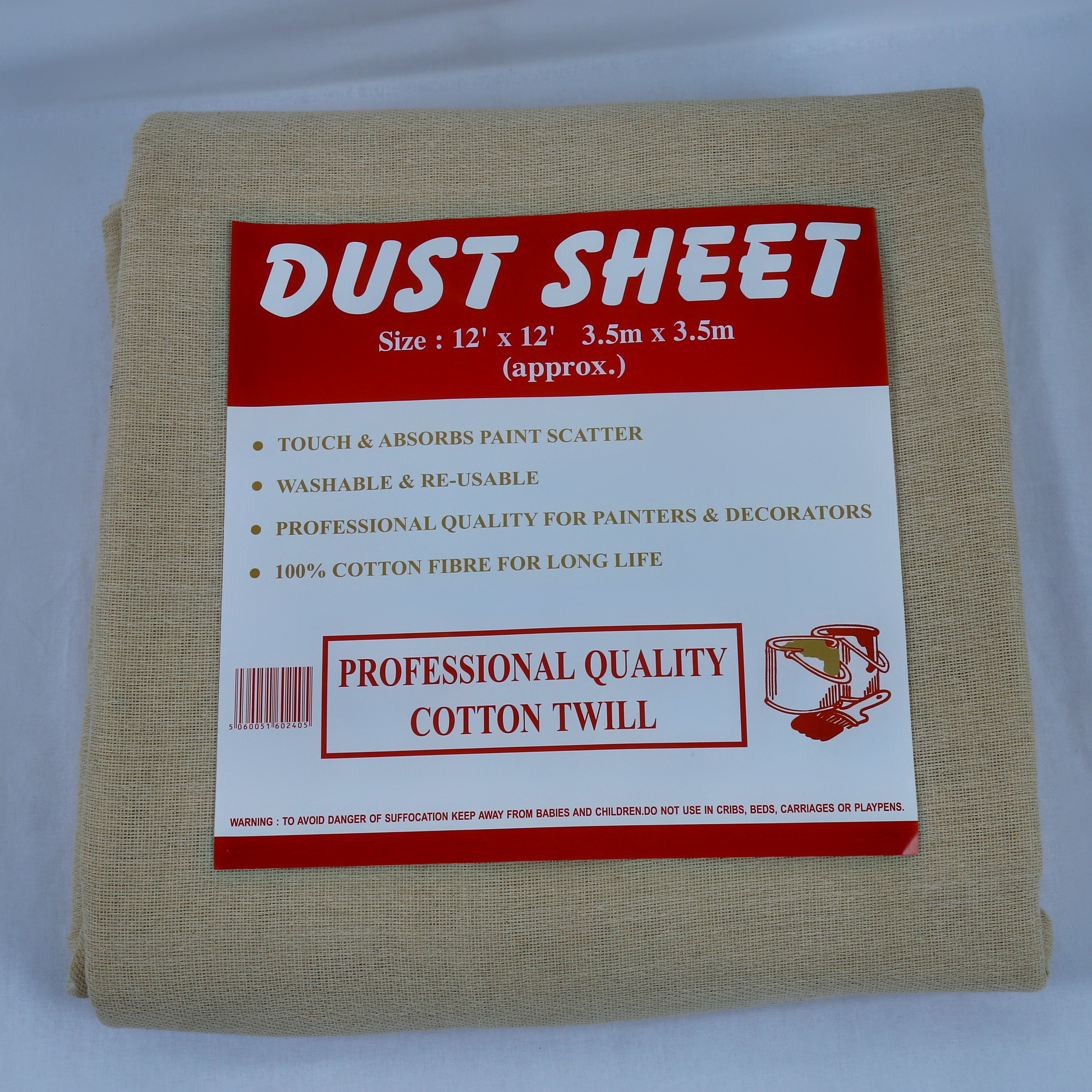 Cotton Twill Dust Sheets - JMS Bridge