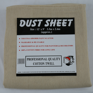 Cotton Twill Dust Sheets - JMS Bridge