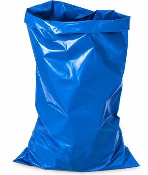 Heavy Duty Plastic Rubble Sacks - Blue