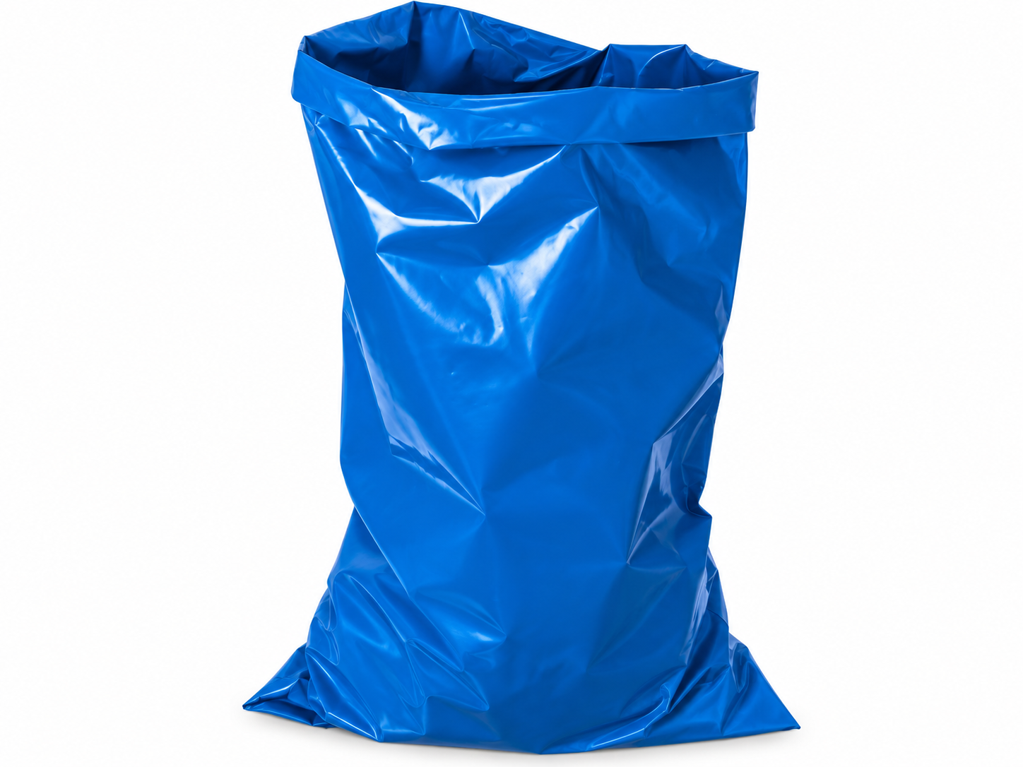 Heavy Duty Plastic Rubble Sacks - Blue