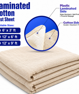 Laminated Cotton Dust Sheets