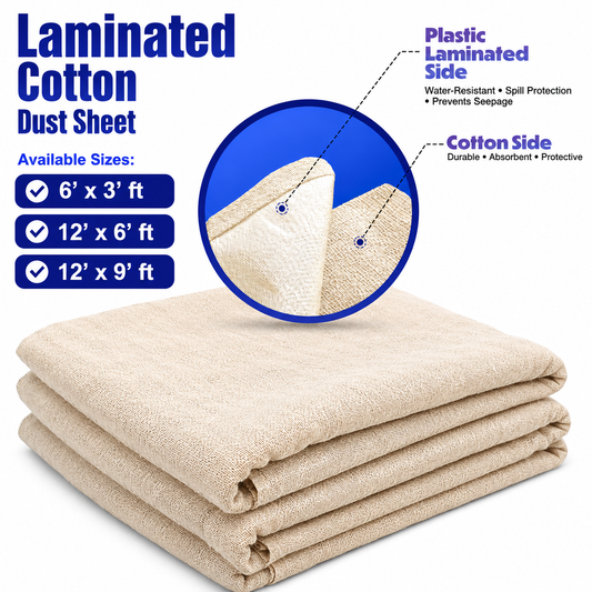Laminated Cotton Dust Sheets
