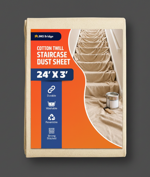 Cotton Stair Dust Sheets