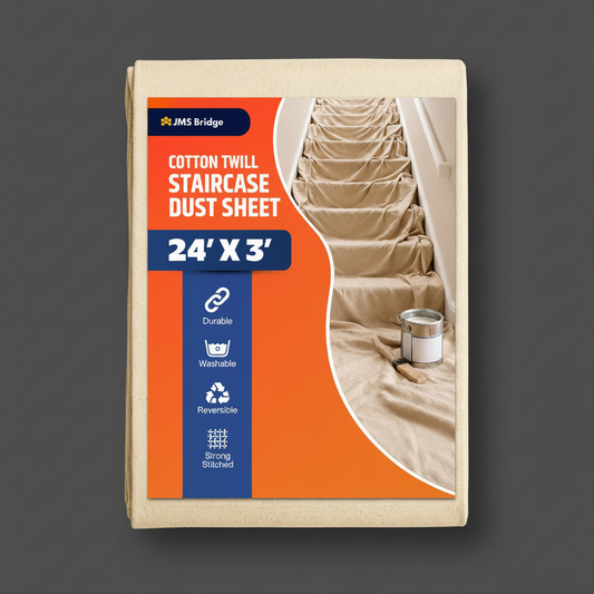Cotton Stair Dust Sheets