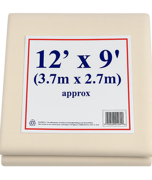 Canvas Dust Sheet: 12' x 9'