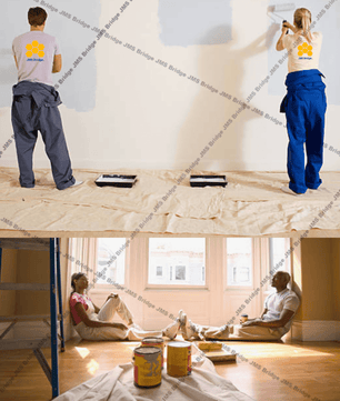 Cotton Dust Sheets: 12' x 9' - JMS Bridge