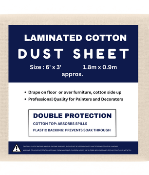 Poly Backed Dust Sheets - JMS Bridge