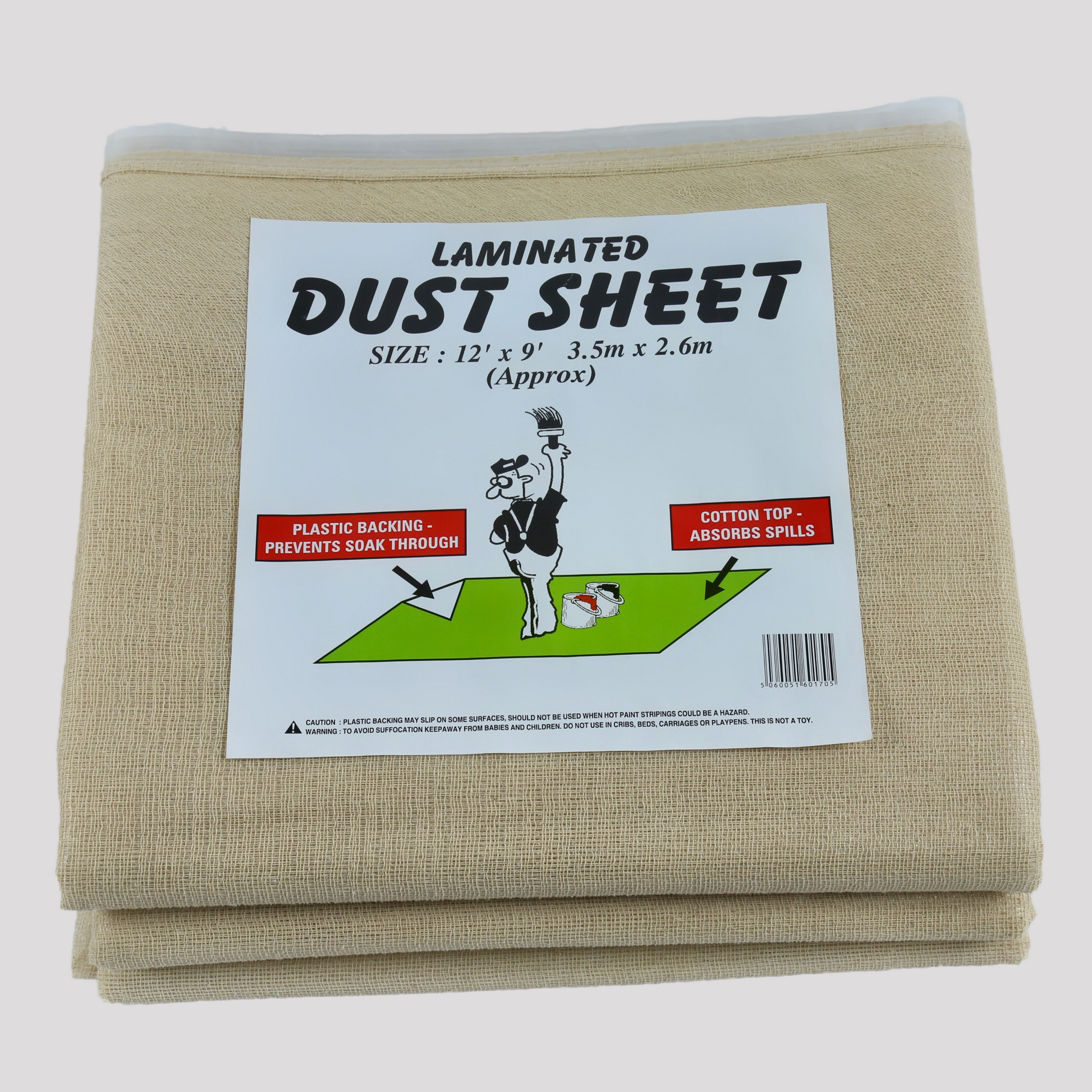 Poly Backed Dust Sheets - JMS Bridge